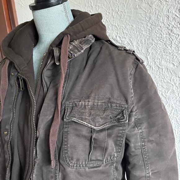 Sonoma men’s jacket with hoodie size S - Picture 2 of 11